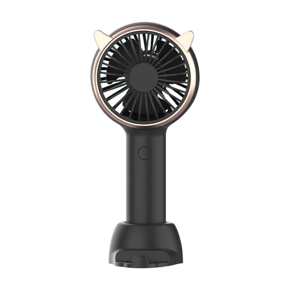 E Handheld Small Fan Usb Rechargeable Mini Portable High Velocity Strong Wind 3 Wind Levels Adjustable Low Noise Powerful For Student Dormitory 5.7X2.6X1.7 In