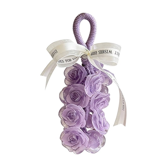 E Handmade Scented Soap Bouquet Rose Soap On Rope For Hand Wash Home Decor Gift