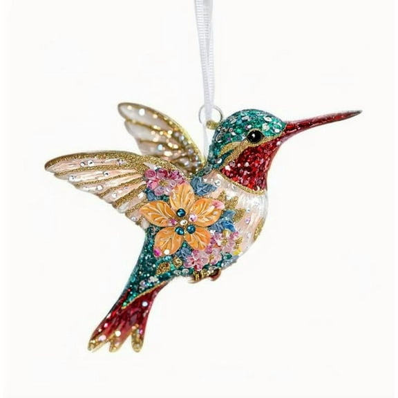 E Hummingbird Shape Car Hanging Ornament Acrylic Decorative Accessory Style E