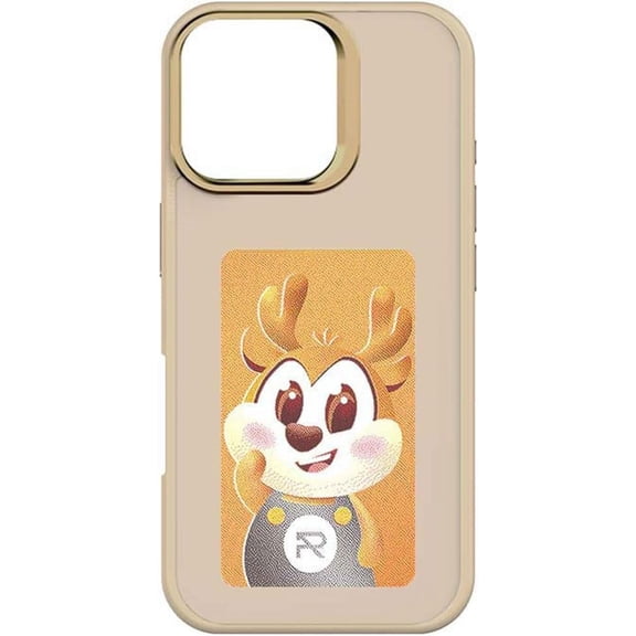 E Ink Phone Case for IPhone 16 Pro Max, 16 Pro, 16 Plue, 16, Smart Ink Screen Phone Case, NFC Memory Case for IPhone with Photo Screen, Funda Digital Inteligente