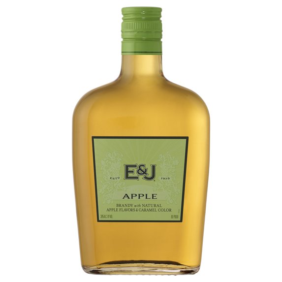 E&J Apple Flavored Brandy, 375mL Bottle, 30% ABV
