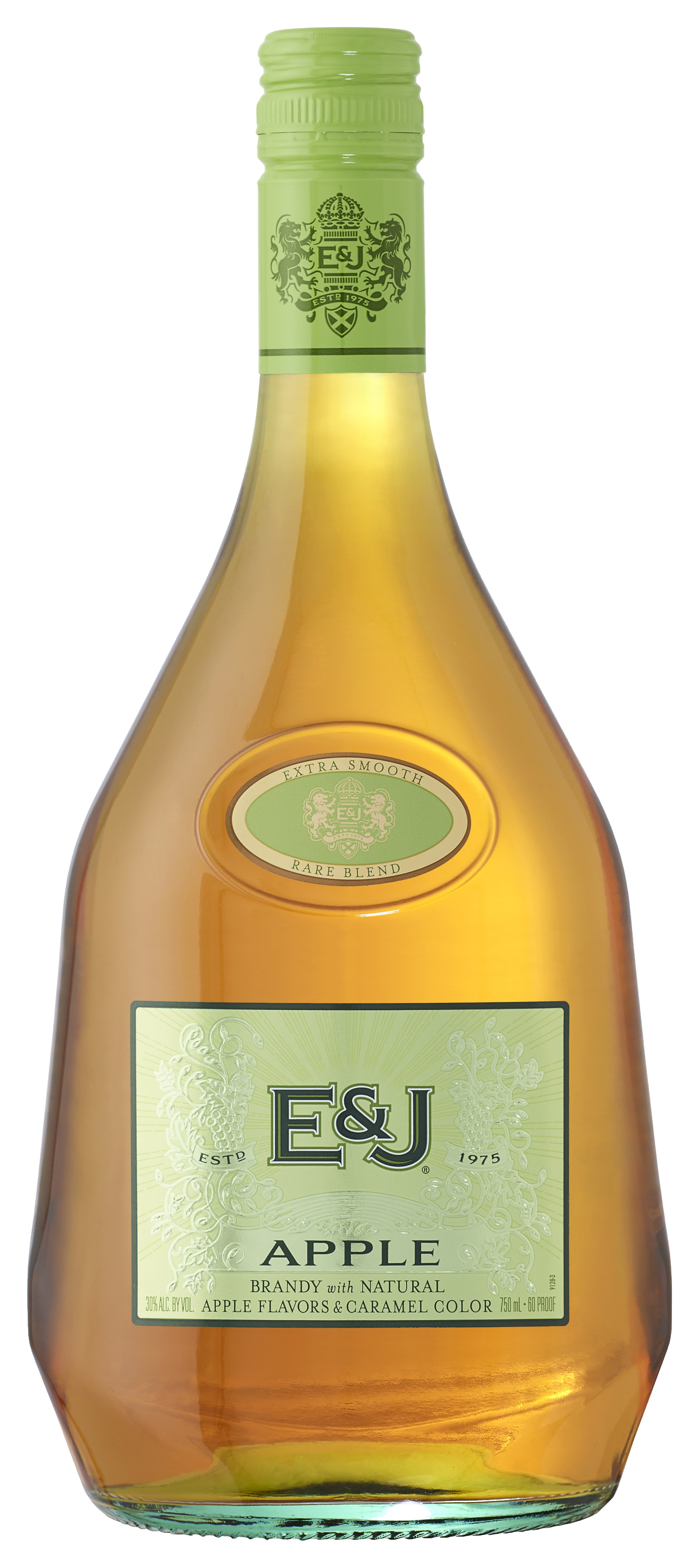 E & J Gallo Apple Flavored Brandy, 750ml Glass Bottle, 30 ABV