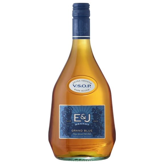 E&J VSOP Brandy, 750mL Glass Bottle, 40% ABV
