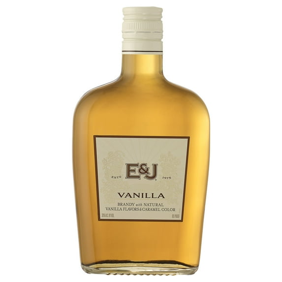 E&J Vanilla Flavored Brandy, 375mL Bottle, 30% ABV