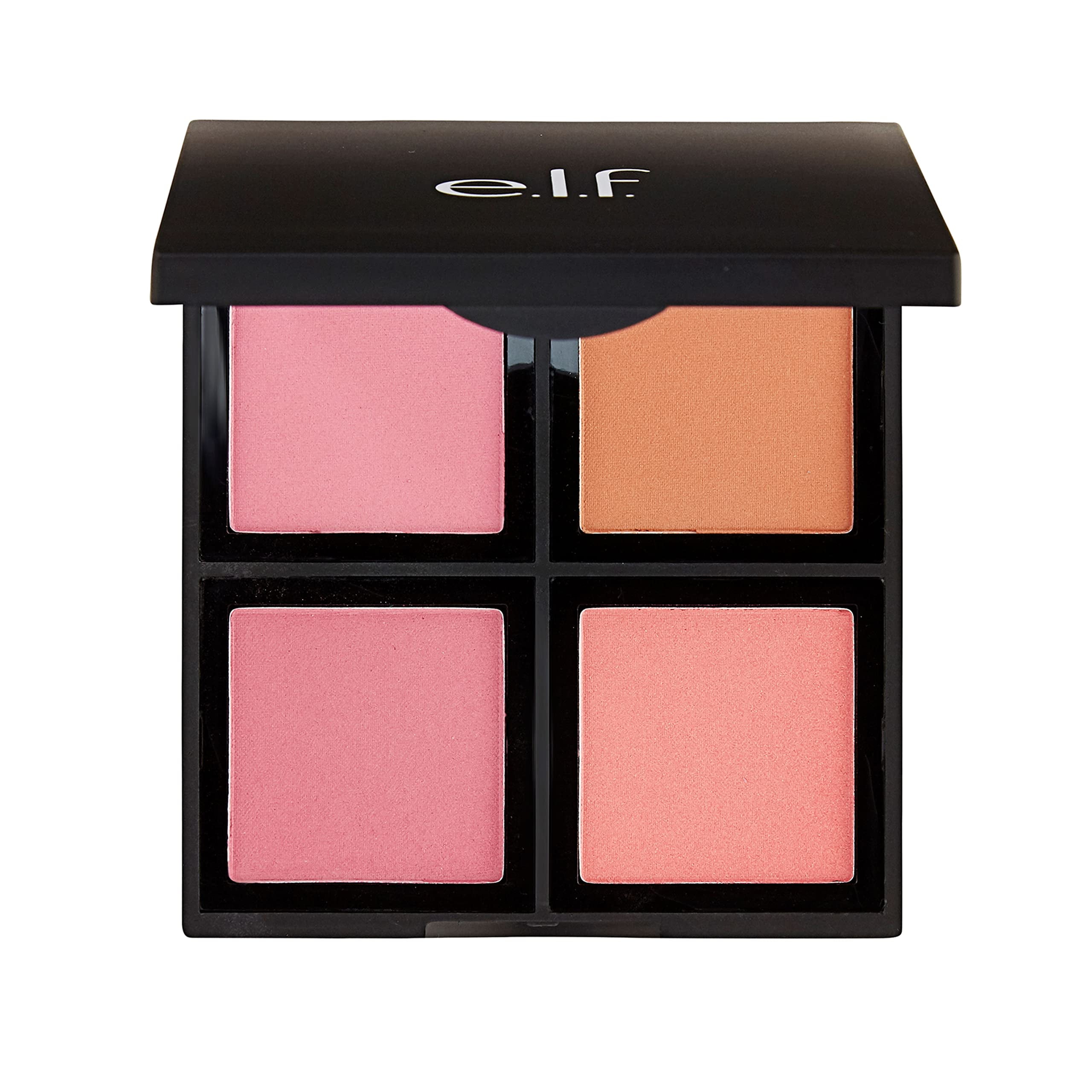 E.L.F. Cosmetics Powder Blush Palette, Four Blush Shades For Beautiful