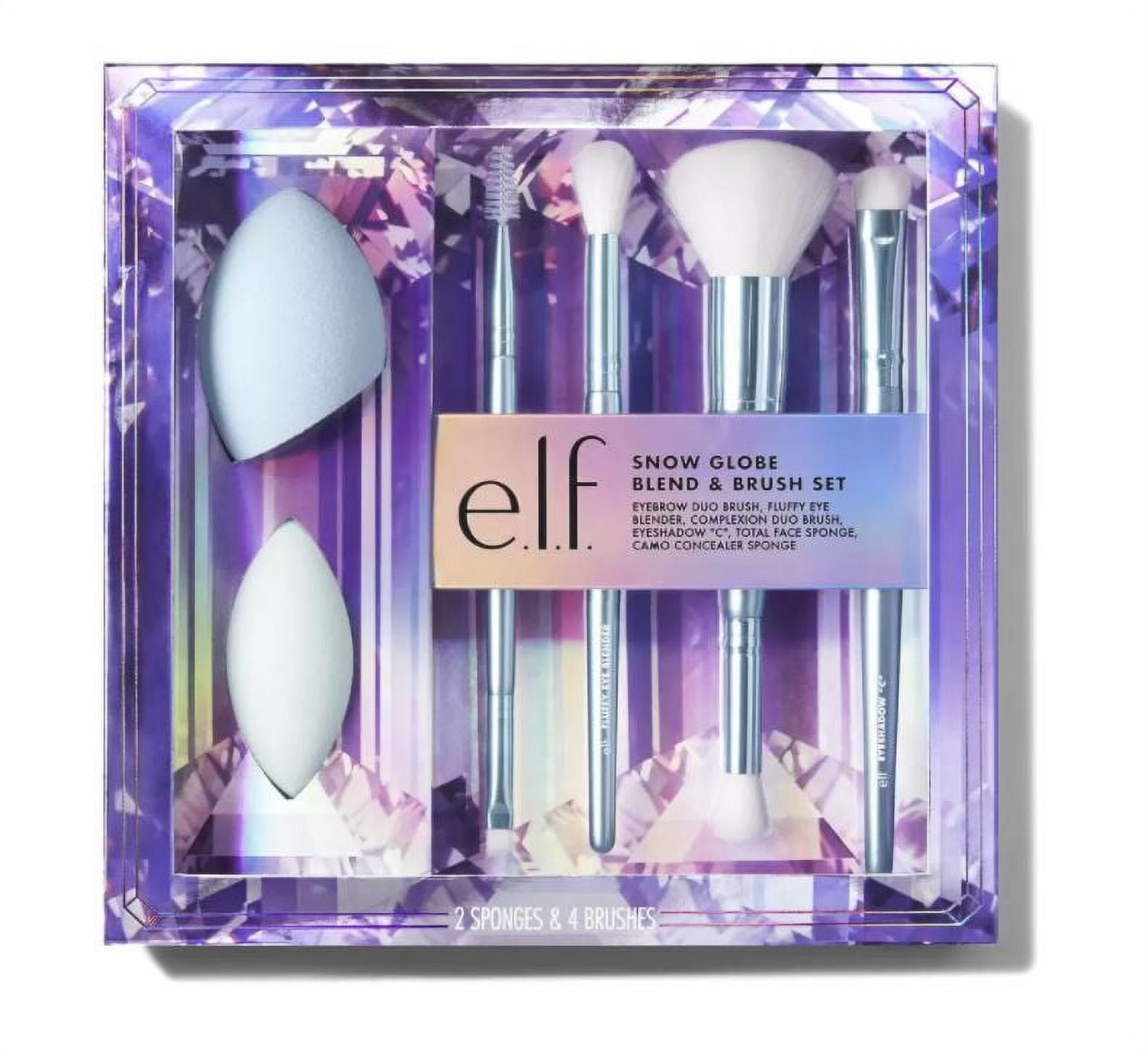 E.L.F. SNOW GLOBE BLEND & BRUSH SET