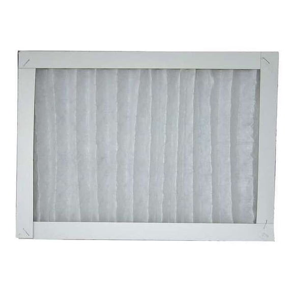 10x13x1 Pleated Air Filter, Blended Fiber, MERV 8, 0.3 Micron