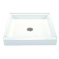 thumbnail image 1 of E.L. Mustee & Son Durabase 42'' x 42'' Single Threshold Shower Base, 1 of 1