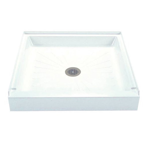 E.L. Mustee & Son Durabase 42'' x 42'' Single Threshold Shower Base