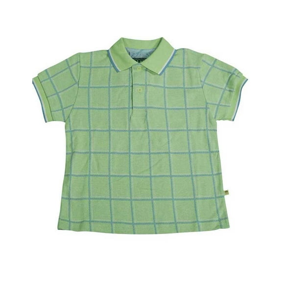E-Land - Little Boys Short Sleeved Polo Shirt 8413-2T (lime)