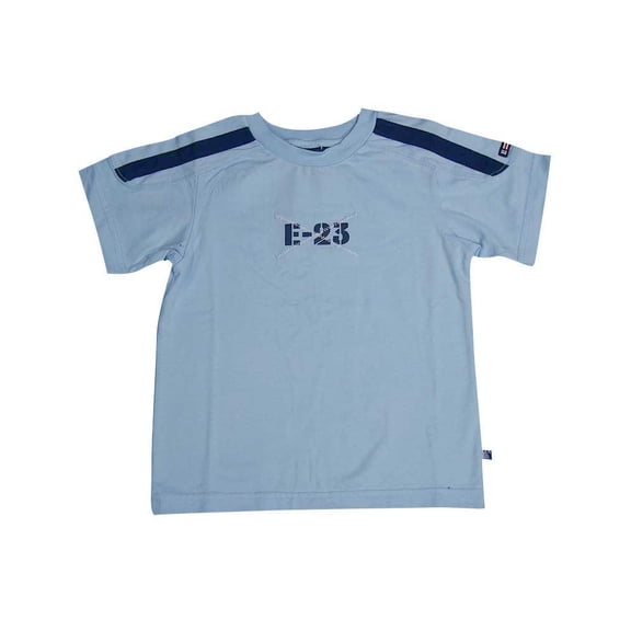 E-Land - Little Boys Short Sleeved Tee Shirt 8416-2T (light blue)