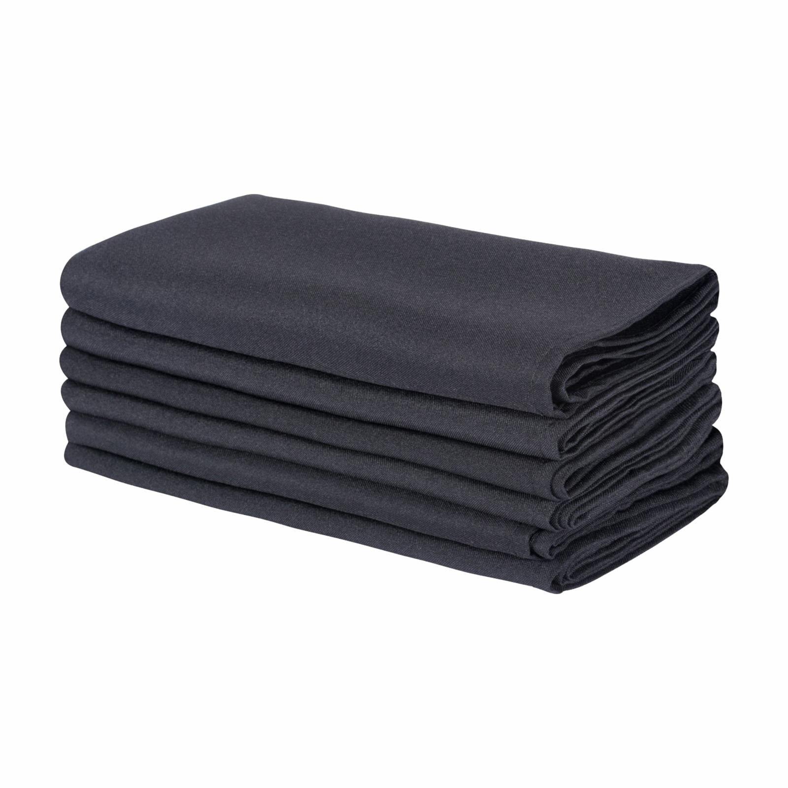ELiving Store Polyester Cloth Napkins, Commercial Qualit & Heavy Duty
