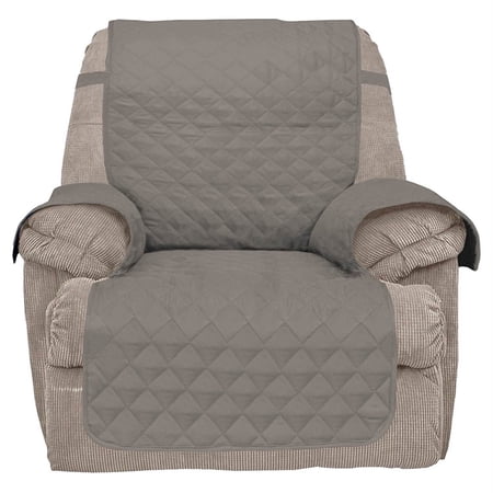 Bone Dry Store Reversible Sofa/Couch Furniture Protector with 2 Inch Elastic Strap, Machine Washable, Perfect for Pet and Kids
