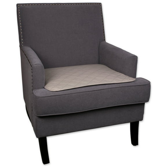 E-Living Store Washable Reusable Incontinence Seat/Chair Protector Pad, 4-Layer Absorbent Design for Chair Lift, Wheelchair, Bed, Crib, Recliner - Beige