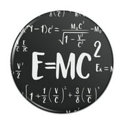 E=MC 2 Energy Mass Equation Albert Einstein Theory of Special Relativity Math Pinback Button Pin