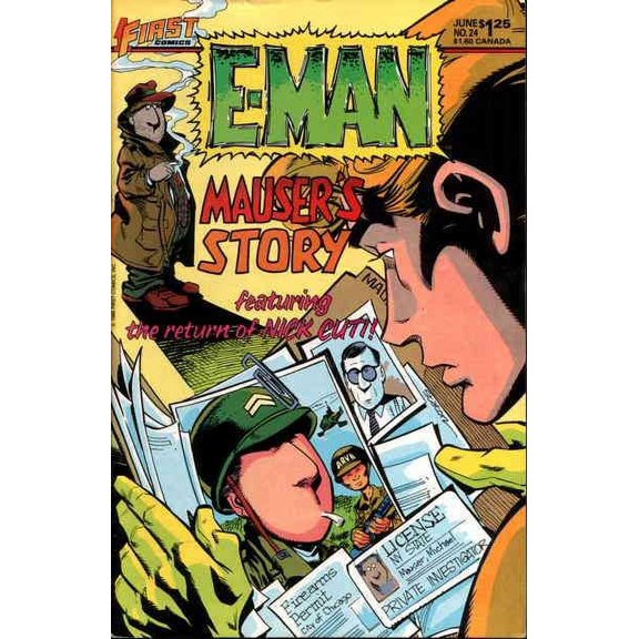 E-Man (2nd Series) #24 VF ; First Comic Book