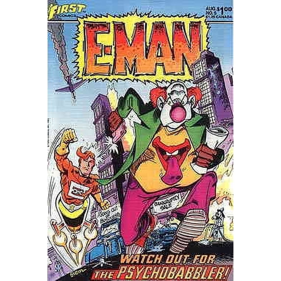 E-Man (2nd Series) #5 VF ; First Comic Book
