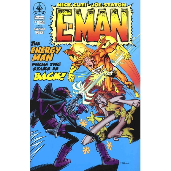 E-Man: Recharged #1 VF ; Digital Webbing Comic Book