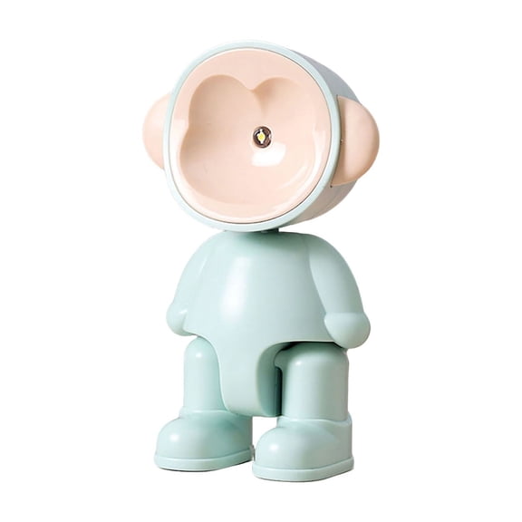 E Mini Cute Monkey Night Light Plug-In Led Lamp For Kids Bedroom Nursery Decor Soft Glow Safety Nightlight