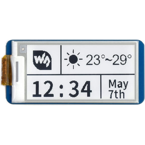 E-Paper-2.13inch Display Module for Pico Ideal for Price Tags/Shelf Labels