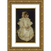 E Phillips Fox 10x14 Gold Ornate Wood Frame and Double Matted Museum Art Print Titled - Ades (1895)