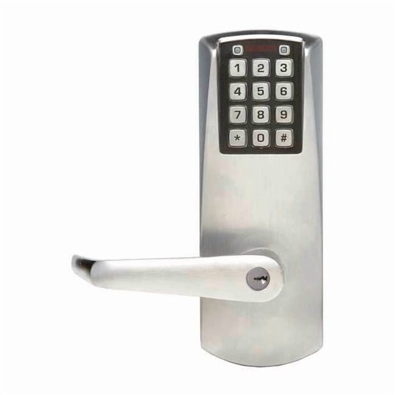 E-Plex Electronic Lock,Satin Chrome,12 Button E2051XSLL62641