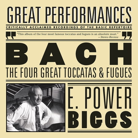 E. Power Biggs - 4 Great Toccatas & Fugues / 4 Antiphonal Organs - Music & Performance - CD