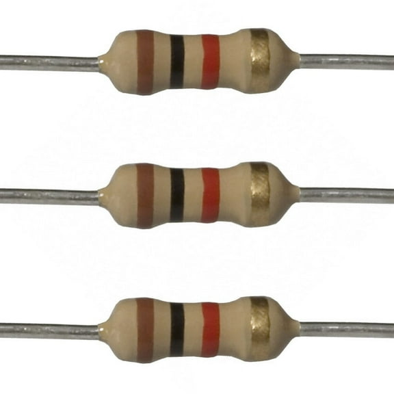 E-Projects 1000EP5141K00 1k Ohm Resistors, 1/4 W, 5% (Pack of 1000)