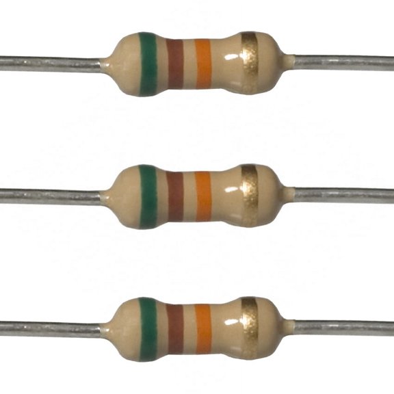 E-Projects 1000EP51451K0 51k Ohm Resistors, 1/4 W, 5% (Pack of 1000)