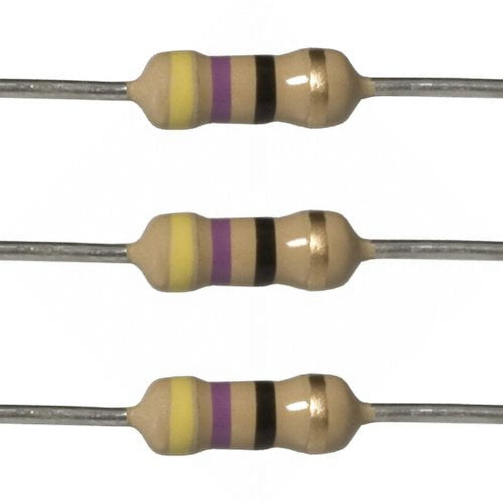 E-Projects 100EP5143R90 Resistors - 3.9 Ohm, 1/4 Watt, 5% Tolerance, Carbon Film (Pack Of 100)