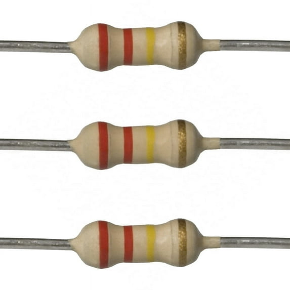 E-Projects 100EP514220K 220k Ohm Resistors, 1/4 W, 5% (Pack of 100)
