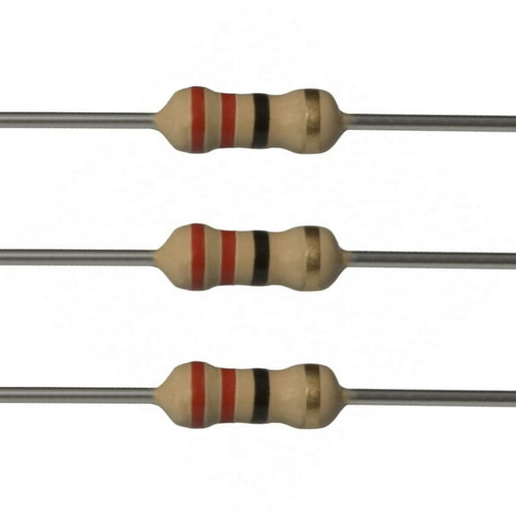 E-Projects 100EP51422R0 22 Ohm Resistors, 1/4 W, 5% (Pack of 100)