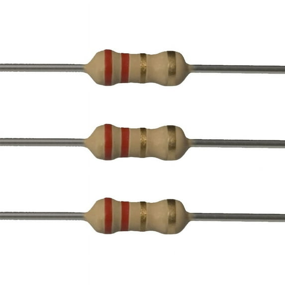 E-Projects 100EP5142R20 2.2 Ohm Resistors, 1/4 W, 5% (Pack of 100)