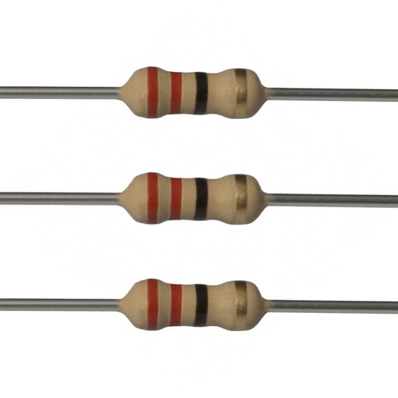 E-Projects 10EP50122R0 22 Ohm Carbon Film Resistors, 1W, 5% (Pack of 10)