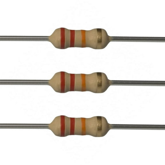 E-Projects 10EP51422K0 22k Ohm Resistors, 1/4 W, 5% (Pack of 10)