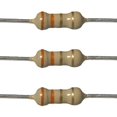 thumbnail image 1 of E-Projects 10EP5143R30 3.3 Ohm Resistors, 1/4 W, 5% (Pack of 10), 1 of 1