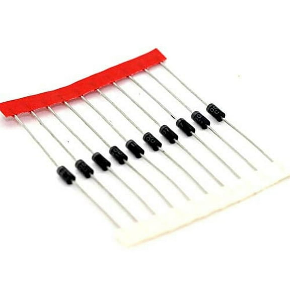 E-Projects - 1N4002 Diode, DO-41, General Purpose Silicon Rectifiers, 1A, 100V (Pack of 10 pcs)