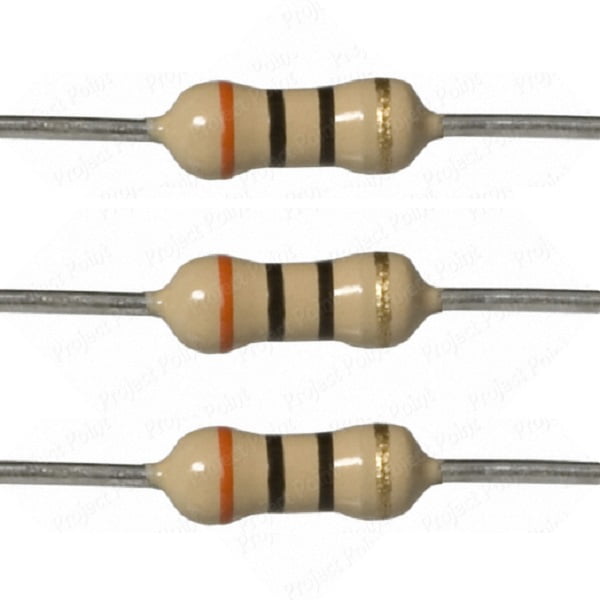 E-Projects 250EP51430R0 30 Ohm Resistors, 1/4 W, 5% (Pack of 250 ...
