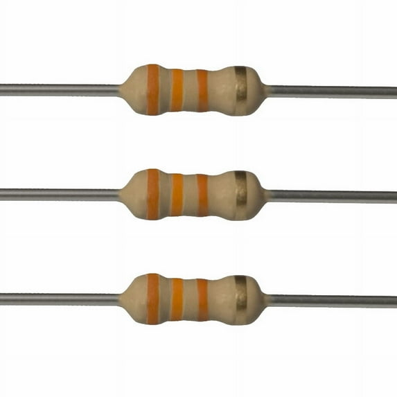 E-Projects 250EP51433K0 33k Ohm Resistors, 1/4 W, 5% (Pack of 250)