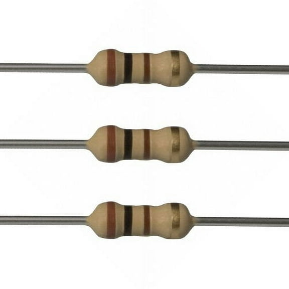 E-Projects 25EP501100R 100 Ohm Carbon Film Resistors, 1W, 5% (Pack of 25)