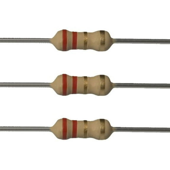 E-Projects 25EP5122R20 2.2 Ohm Resistors, 1/2 W, 5% (Pack of 25)