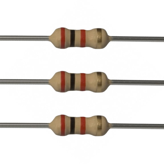 E-Projects 25EP5142K00 2K Ohm Resistors, 1/4 W, 5% (Pack of 25)