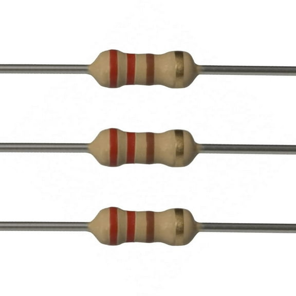 E-Projects 50EP501220R 220 Ohm Carbon Film Resistors, 1W, 5% (Pack of 50)