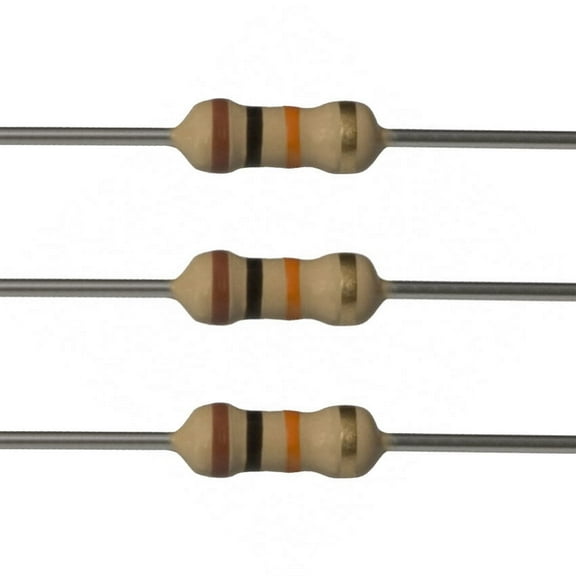 E-Projects 50EP51210K0 10k Ohm Resistors, 1/2 W, 5% (Pack of 50)