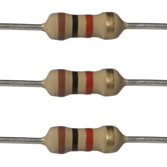 E-Projects 50EP5141K00 1k Ohm Resistors, 1/4 W, 5% (Pack of 50