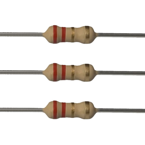 E-Projects 50EP5142R20 2.2 Ohm Resistors, 1/4 W, 5% (Pack of 50)