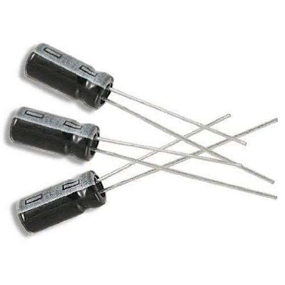 E-Projects - Radial Electrolytic Capacitor, 1000uF, 16V, 105 C (Pack of 10)