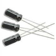 E-Projects - Radial Electrolytic Capacitor, 100uF, 25V, 105C (Pack of 5)