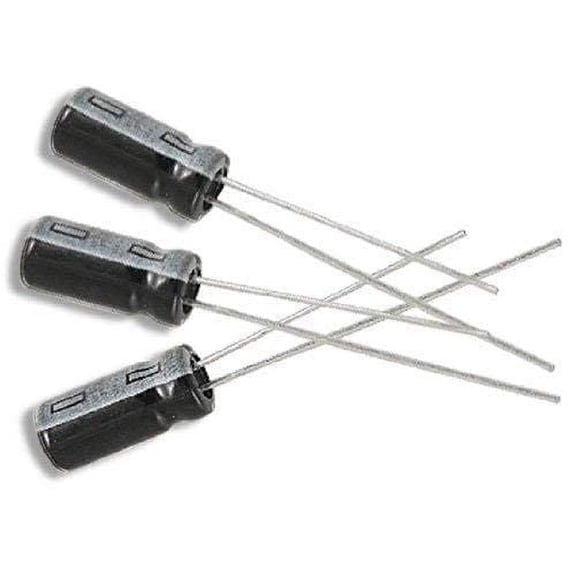 E-Projects - Radial Electrolytic Capacitor, 2200uF, 16V, 105C (Pack of 5)