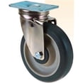 thumbnail image 1 of E.R. Wagner 274-7F08B5K560001AM 5 x 1 - 0.25 in. Vulcan Polyurethane Gray Swivel Plate Caster, 1 of 1